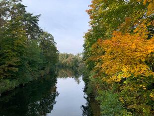 Löcknitz im Herbst Wanderung