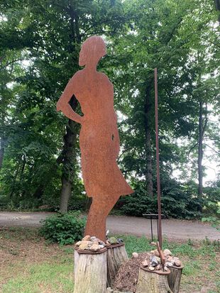 Skulptur Gutshof Neuendorf im Sande