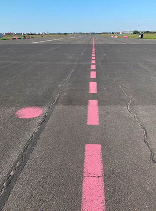 Tempelhofer Feld Landebahn