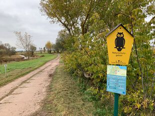 Schild Naturschutzgebiet Untere Havel Nord